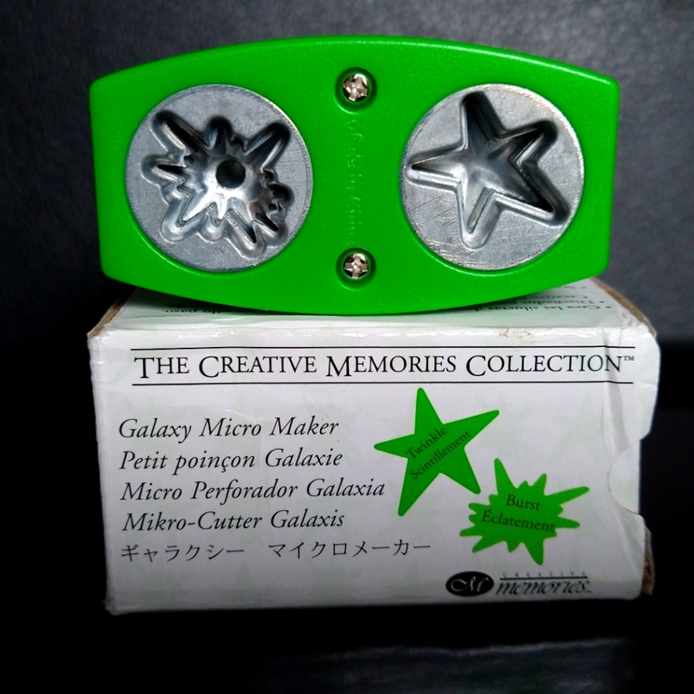 Brand New Vintage Creative Memories Garland & Galaxy Micro Maker ✨🌟🌠